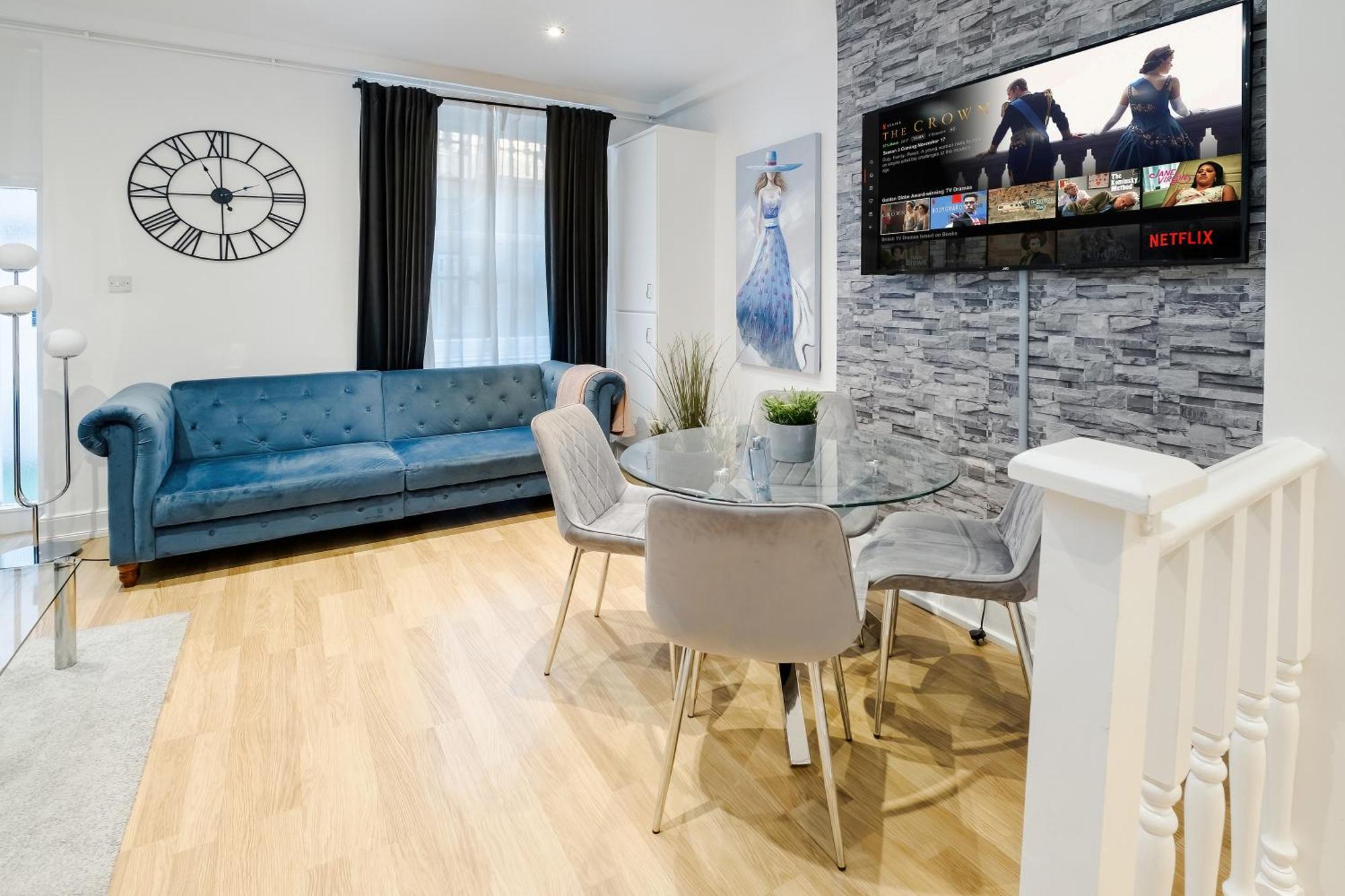 לונדון Large One Bedroom Apartment In Marylebone מראה חיצוני תמונה